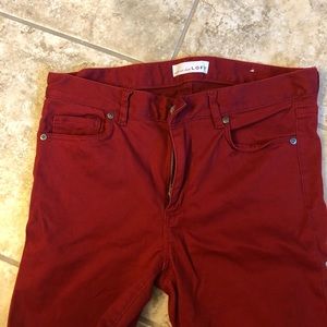 Loft Legging jeans - red